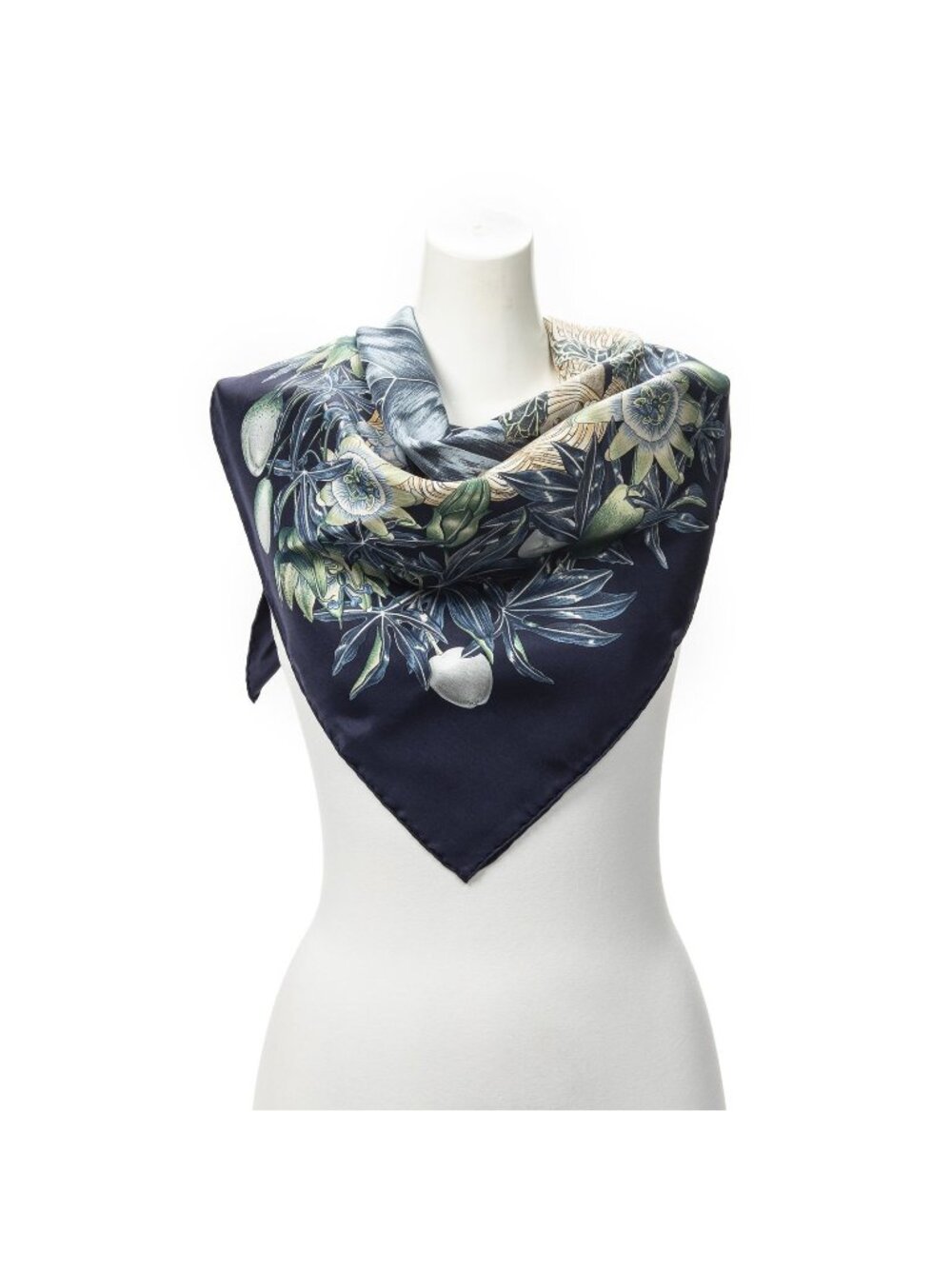 Hermes Scarf Navy